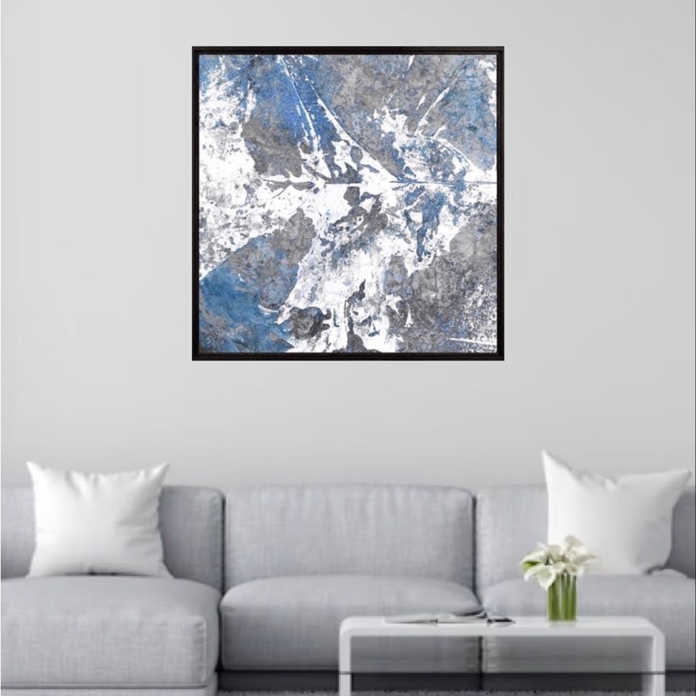 Wall hanging abstract, framed art, painting